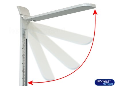 ASMD-PH személymérleg magassági rúddal