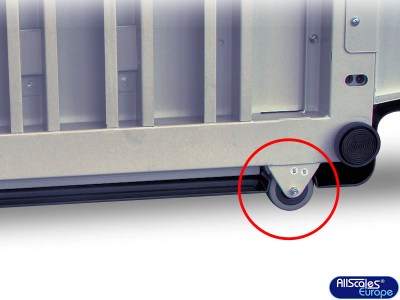 ASMD-WHS1 Kerekes szék mérleg kapaszkodóval