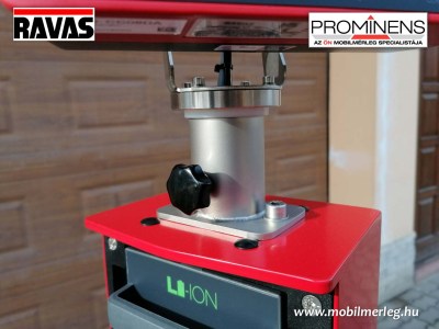 RAVAS Ergo-scissor-lift-3200 ollós kézi mérleges raklapemelő békamérleg megnövelt emelő magassággal