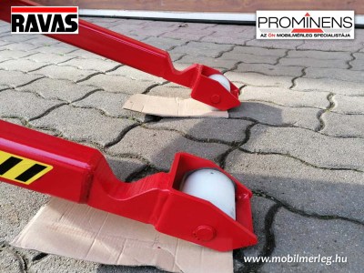 RAVAS Ergo-scissor-lift-3200 ollós kézi mérleges raklapemelő békamérleg megnövelt emelő magassággal