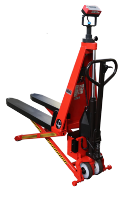 RAVAS Ergo-scissor-lift-3200 ollós kézi mérleges raklapemelő békamérleg megnövelt emelő magassággal