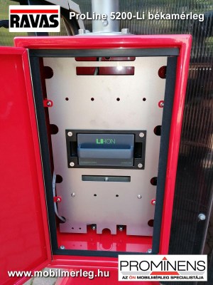 RAVAS ProLine 5200-Li - mérleges raklapemelő, békamérleg, mérleges béka