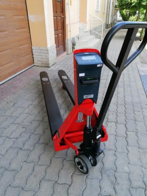 RAVAS-3200-F Li békamérleg, mérleges raklapemelő, mérleges béka, hosszított villás változat