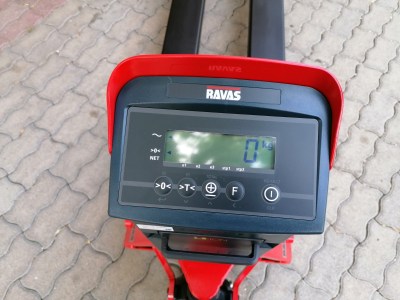 RAVAS-3200-F Li békamérleg, mérleges raklapemelő, mérleges béka, hosszított villás változat