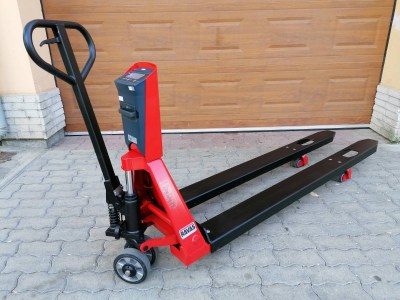 RAVAS-3200-F Li békamérleg, mérleges raklapemelő, mérleges béka, hosszított villás változat