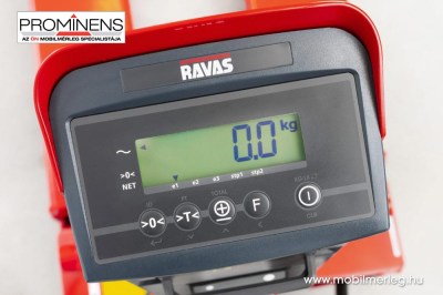 RAVAS 3200-F Li békamérleg, mérleges béka Li-ion akkuval