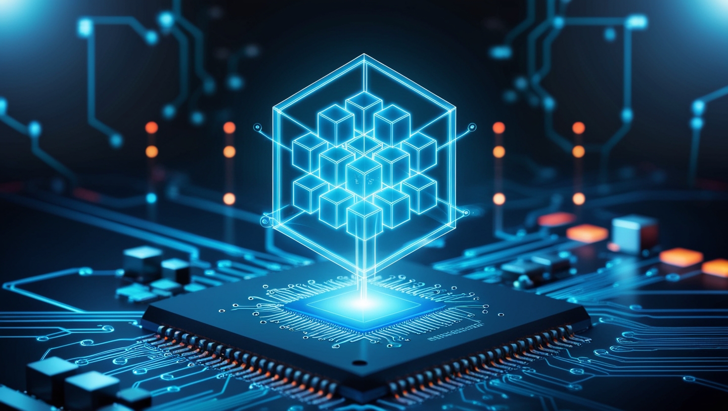 Leonardo Phoenix 09 A futuristic warehouse filled with advance 3